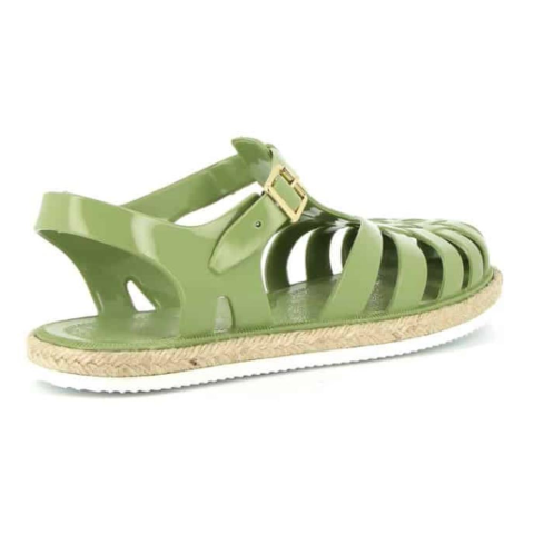 Meduse Suncorde Olive Sandals - Kadın Sandalet Yağ Yeşili