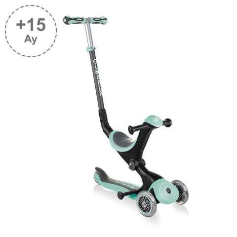 Globber Go Up Deluxe Scooter - Mint Yeşili