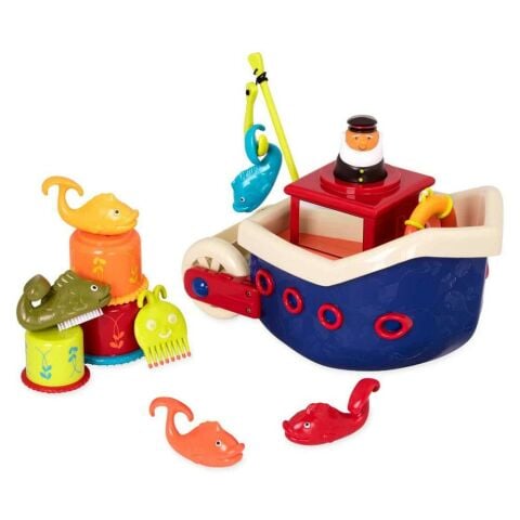B.Toys Su Botu - Fish & Splish (Banyo Oyuncağı / Bath Toy Set)