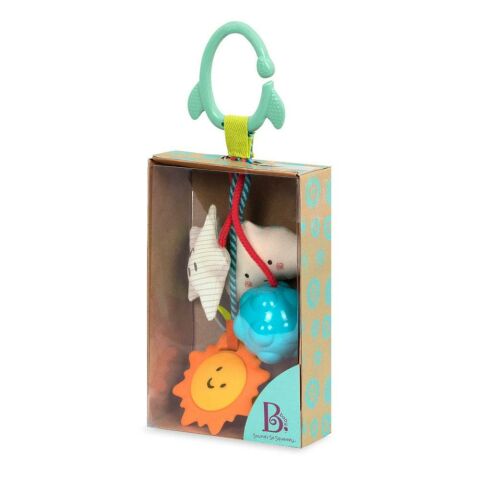 B.Toys Çıngıraklı Puset Oyuncagı Galaksi - Sensory Baby Toy