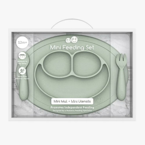 EZPZ - Mini Mat Feeding Set - Adaçayı