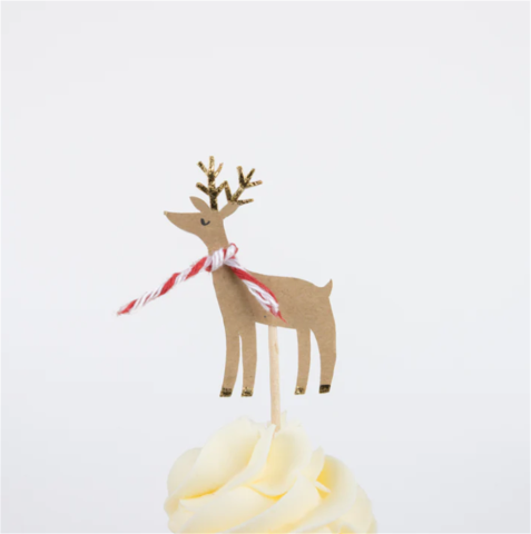 Meri Meri - Festive House Cupcake Kit - Yeni Yıl Evi Cupcake Kit (24'lü)