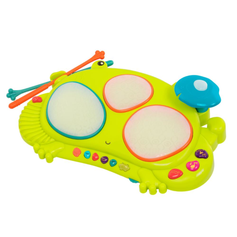 B.Toys Kurbağacık Bateri / Frog Drum Set Ribbit-tat-tat