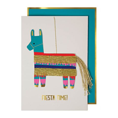 Meri Meri - Pinata Fiesta Card - Pinata Fiesta Zamanı Tebrik Kartı