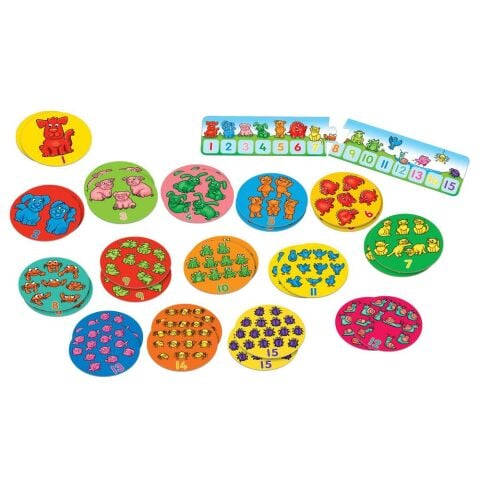 Orchard Toys One Dog Ten Frogs - 3+Yaş Hafıza Oyunu