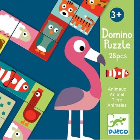 Djeco Domino Animo - Puzzle