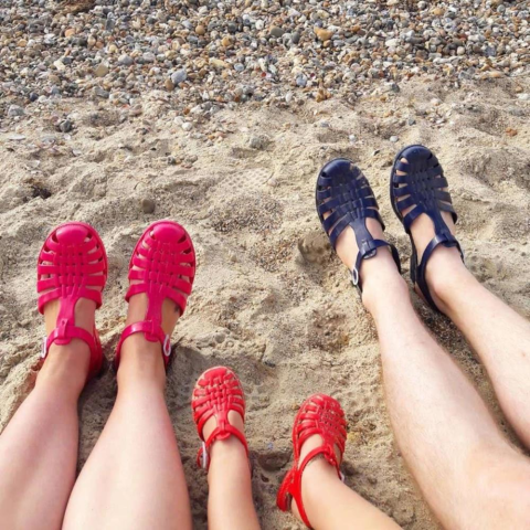 Meduse Sun Bonbon Sandals - Sandalet Pembe