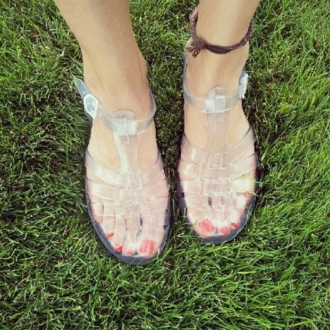 Meduse Sun Cristal Sandals - Sandalet Şeffaf