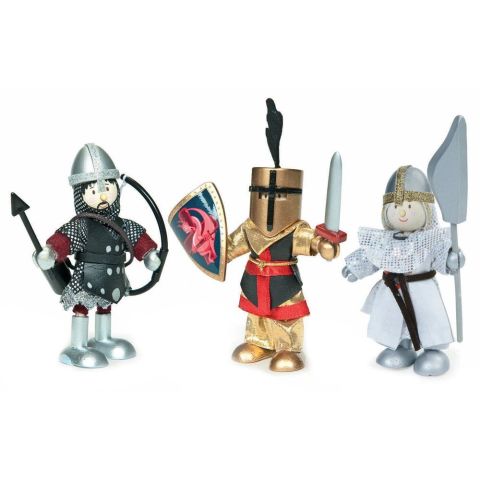 Le Toy Van Üçlü Şövalye Set - Budkins - Knights Gift Pack
