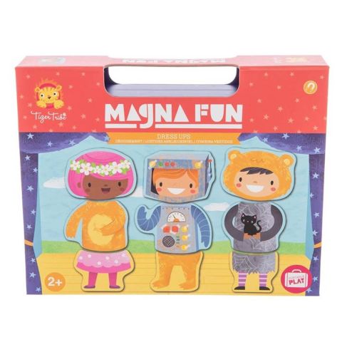 Tiger Tribe Eğlenceli Puzzle Magnet / Kıyafet - Magna Fun