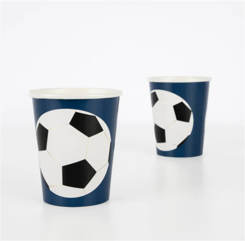 Meri Meri - Soccer Cups - Futbol Bardaklar (8'li)