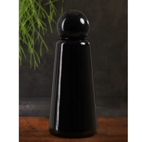 Lund London- Midnight Black Skittle Water Bottle 500 ML Termos