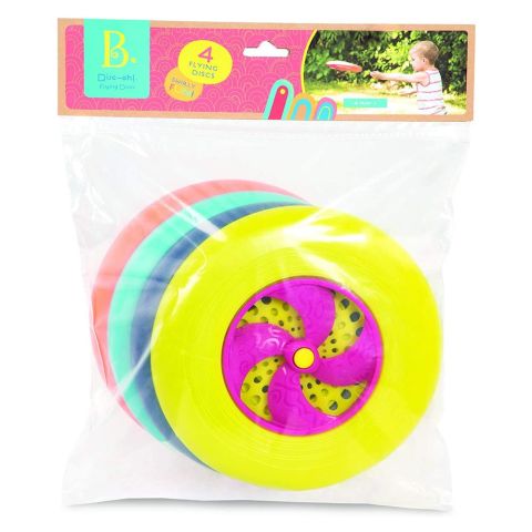B.Toys Frizbi 4'lü Set - Flying Disc Set - Disc-Oh!