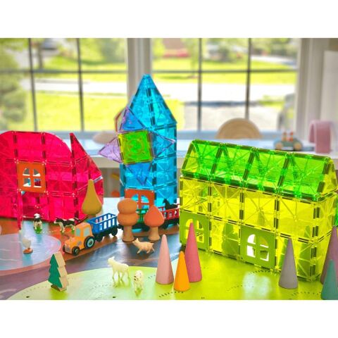 Magna-Tiles Metropolis 110 Parçalı Set