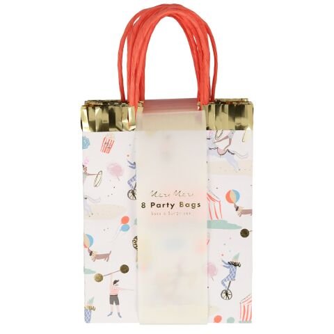 Meri Meri - Circus Parade Party Bags - Sirk Parti Çantaları