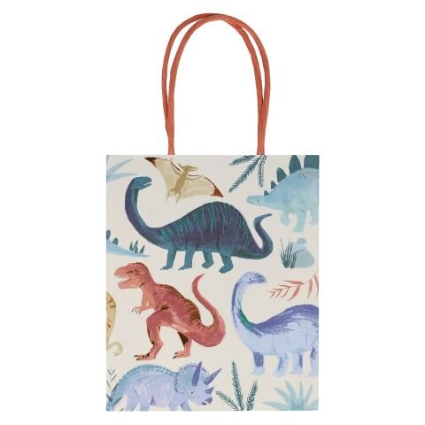 Meri Meri - Dinosaur Party Bags - Dinozor Parti Çantaları