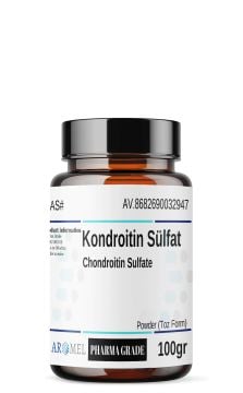 Aromel Kondroitin Sülfat | 100 gr | ‎Chondroitin Sulfate %100 SAF Toz Form