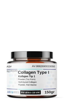 Kolajen Tip 1 | 150 gr | Marine ‎Collagen Type I | Ekstra Saf Toz Form