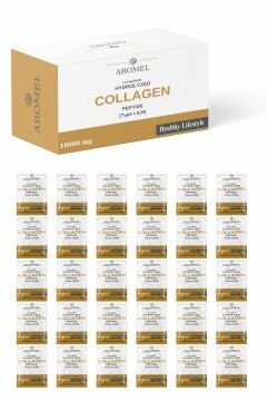 Aromel Multi Gold Hidrolize Kolajen | 30 Şase 300 gram | Type I,II,III Multi , 21 in One Collagen