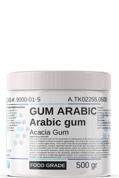Gum Arabik, Akasya Gamı | 500 gr | Arabic Gum | Alman Menşei