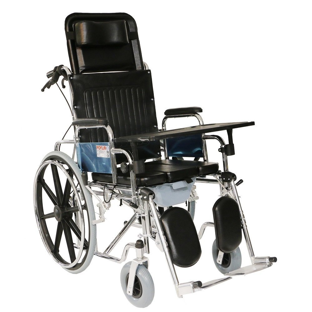P615 | Klozetli Tekerlekli Sandalye Tuvaletli Sandalye
