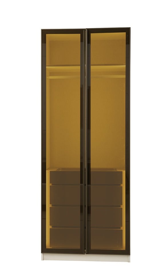 OSLO 2 KAPILI AYNALI DOLAP