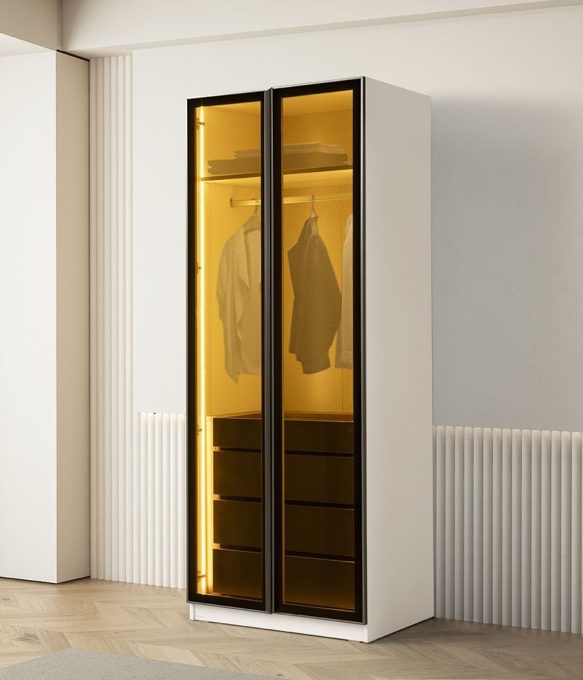 OSLO 2 KAPILI AYNALI DOLAP