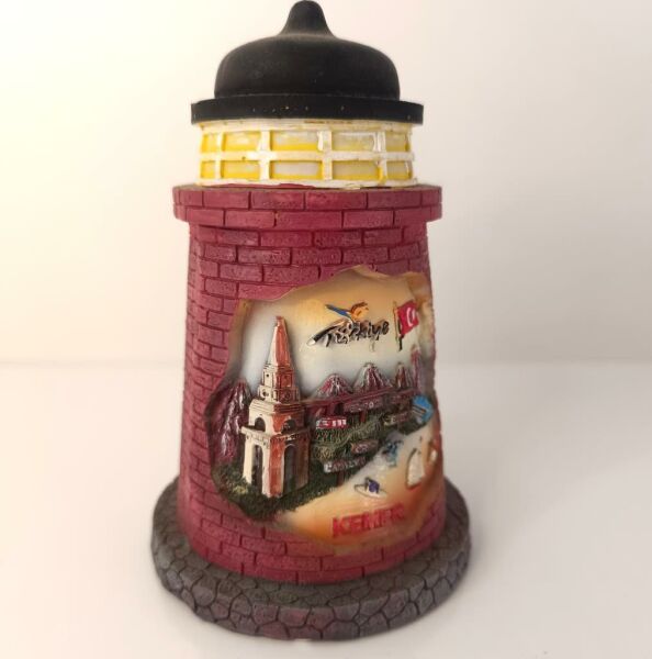 deniz feneri denzcilik biblo turistik kule bayrak gemi ev ofis masa dekor hediye