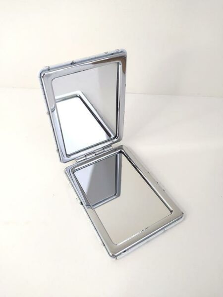 Ayna Taşınabilir Cep Çanta Makyaj Büyüteç Ayna Dikdörtgen Ayna 13936
