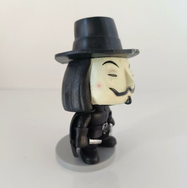 Anime Film V For Vendetta 12 cm Karakter Figür Oyuncak Biblo