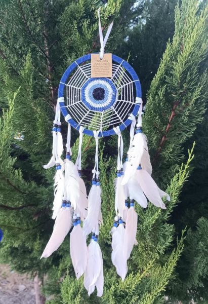 Düş Kapanı Makrome Bambu Dreamcatcher Kuş Tüyü Rüya Kapanı Duvar Süsü El işi