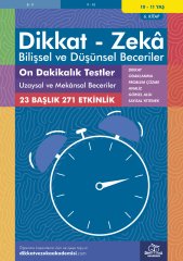 On Dakikalık Testler - Uzaysal ve Mekânsal Beceriler (10 - 11 Yaş) - Bilişsel ve Düşünsel Beceriler