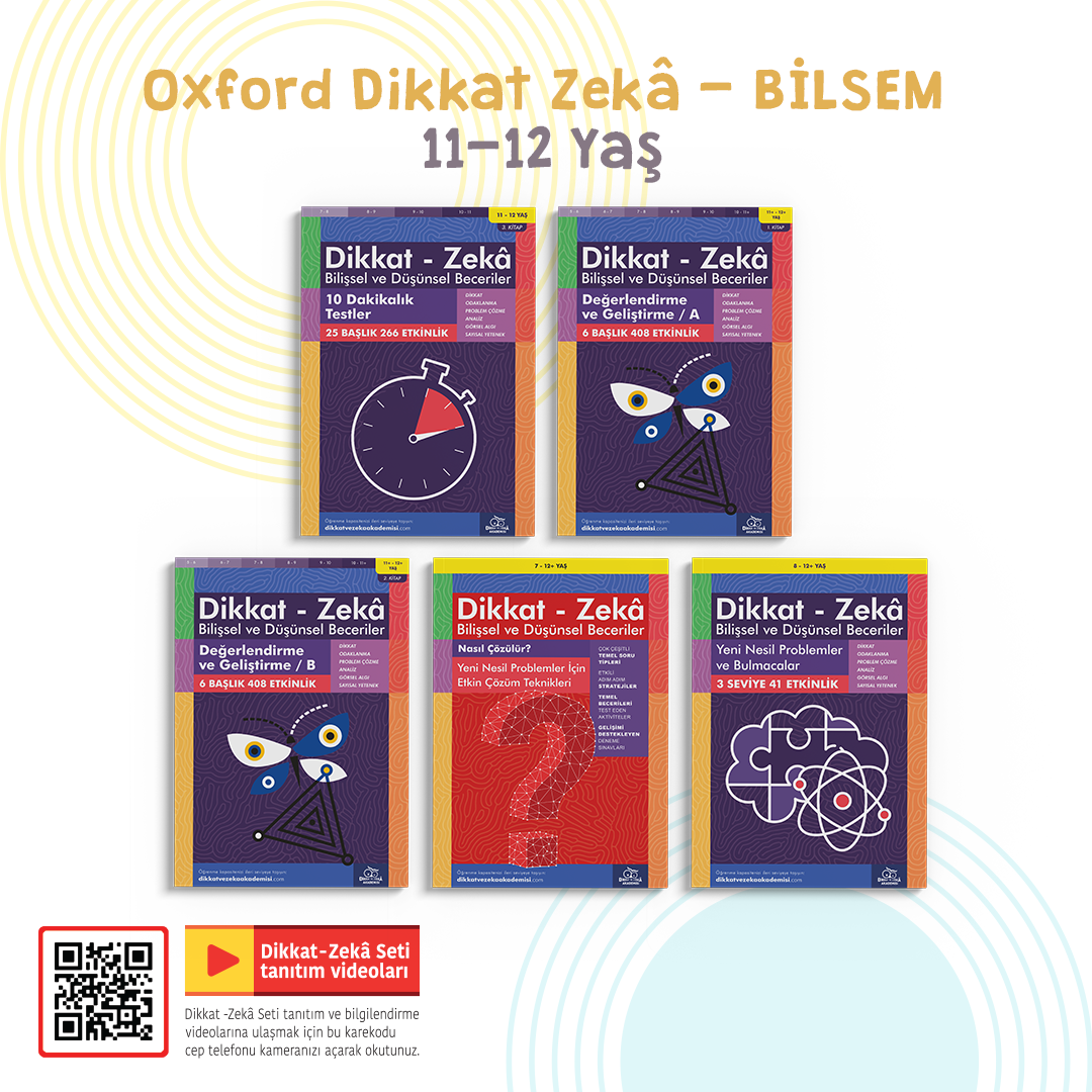 Oxford Dikkat Zeka - Bilsem (11-12 YAŞ)