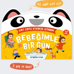 Cırt Cırtlı Etkinlik Kitabım – Bebeğimle Bir Gün (2+ Yaş)