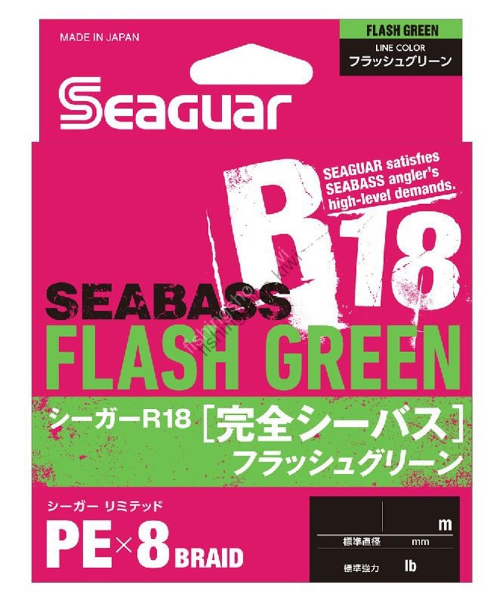 SeaGuar R18 Seabass Flash Green PE 8 Örgü Spin İp Misina 150 mt
