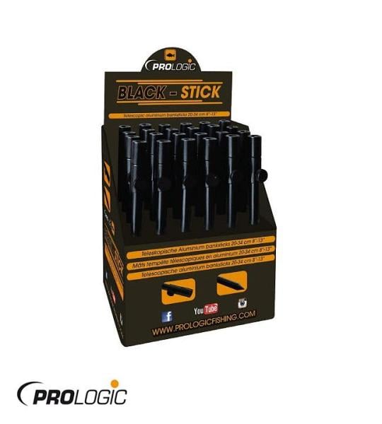 Prologıc BlackStick Classic Banksticks Tele 30-50 cm 24 Adet Ayak