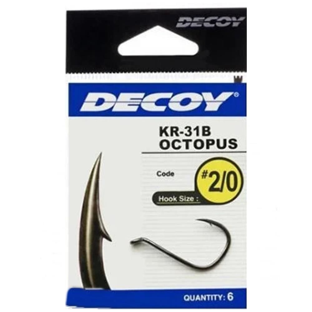 Decoy KR-31B Octopus Black Nickel Olta İğnesi