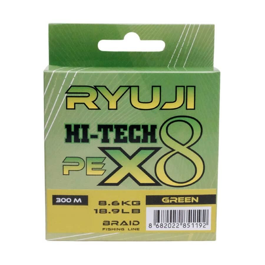 Ryuji Hi-Tech x8 Green İp Misina 300mt