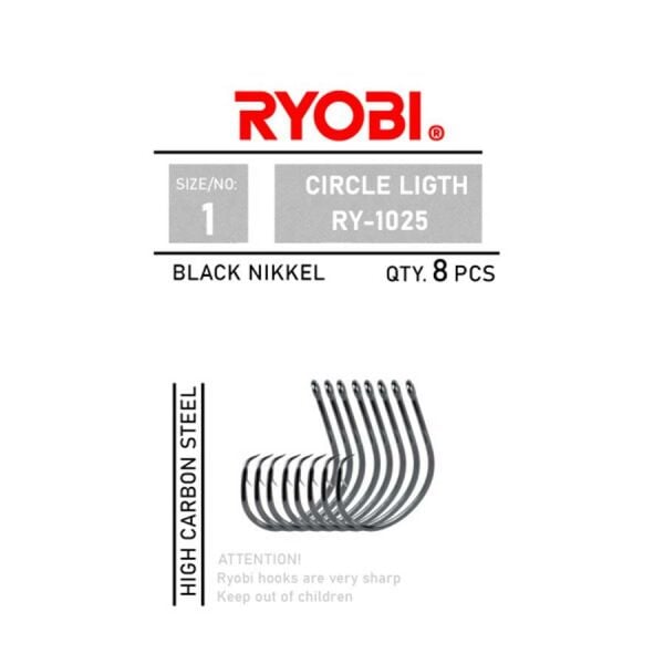Ryobi Circle Light RY-1025 Black Nickel Olta İğnesi