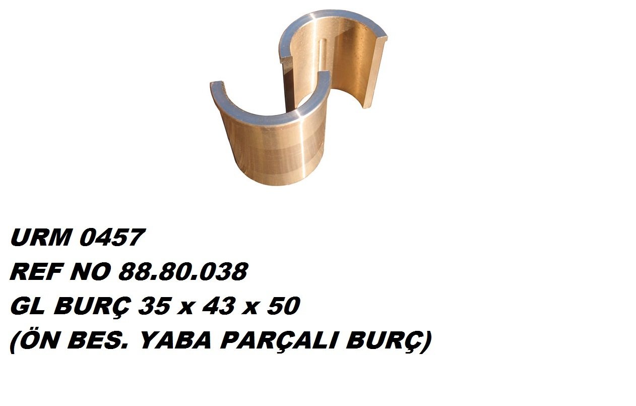 YABA PARÇALI BURÇ (35*43/45-50 BRONZ) *5190*