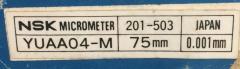 Nsk Mikrometre 50mm-75mm 0,001'' Made in Japan