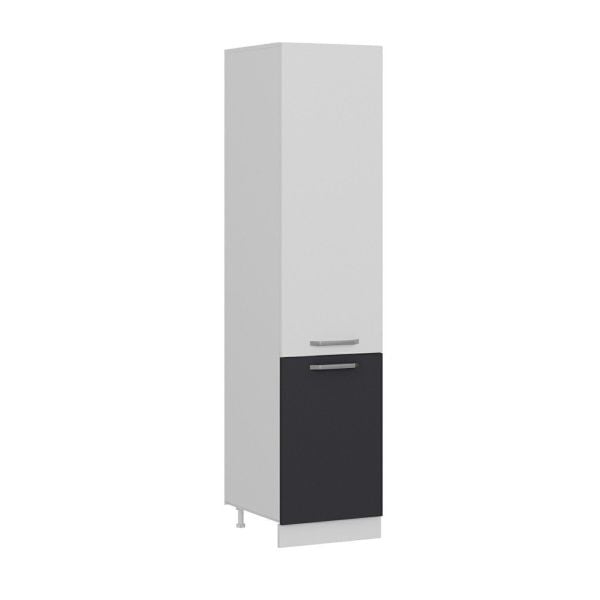 Minar 50 Cm Mutfak Boy Dolabı - Beyaz/Antrasit D50-A1