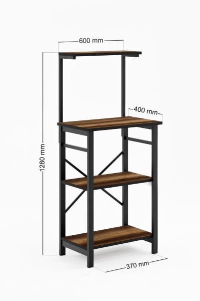 Ceramical Mutfak Bangosu - Barok Ceviz