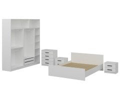 Kale Yatak Odası Set 108 Beyaz