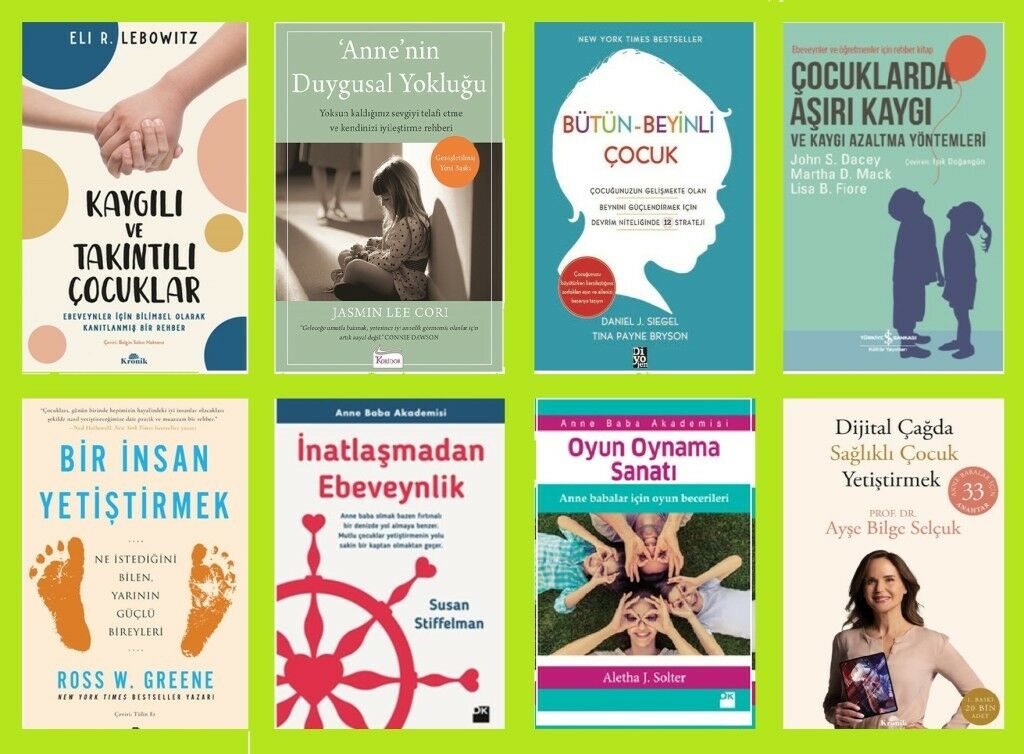 Kaygılı ve Takıntılı Çocuklar Seti 8 Kitap