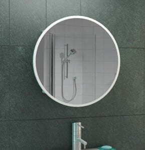Yuvarlak Aynalı Lüx Banyo dolabı