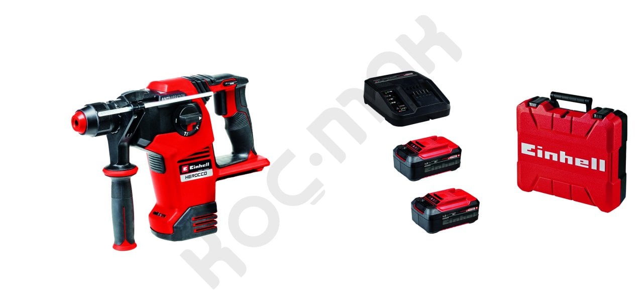 Einhell Herocco Te-Hd 36/28 Li 3,2Joule 5,2Plus Çift Akülü Kırıcı Delici