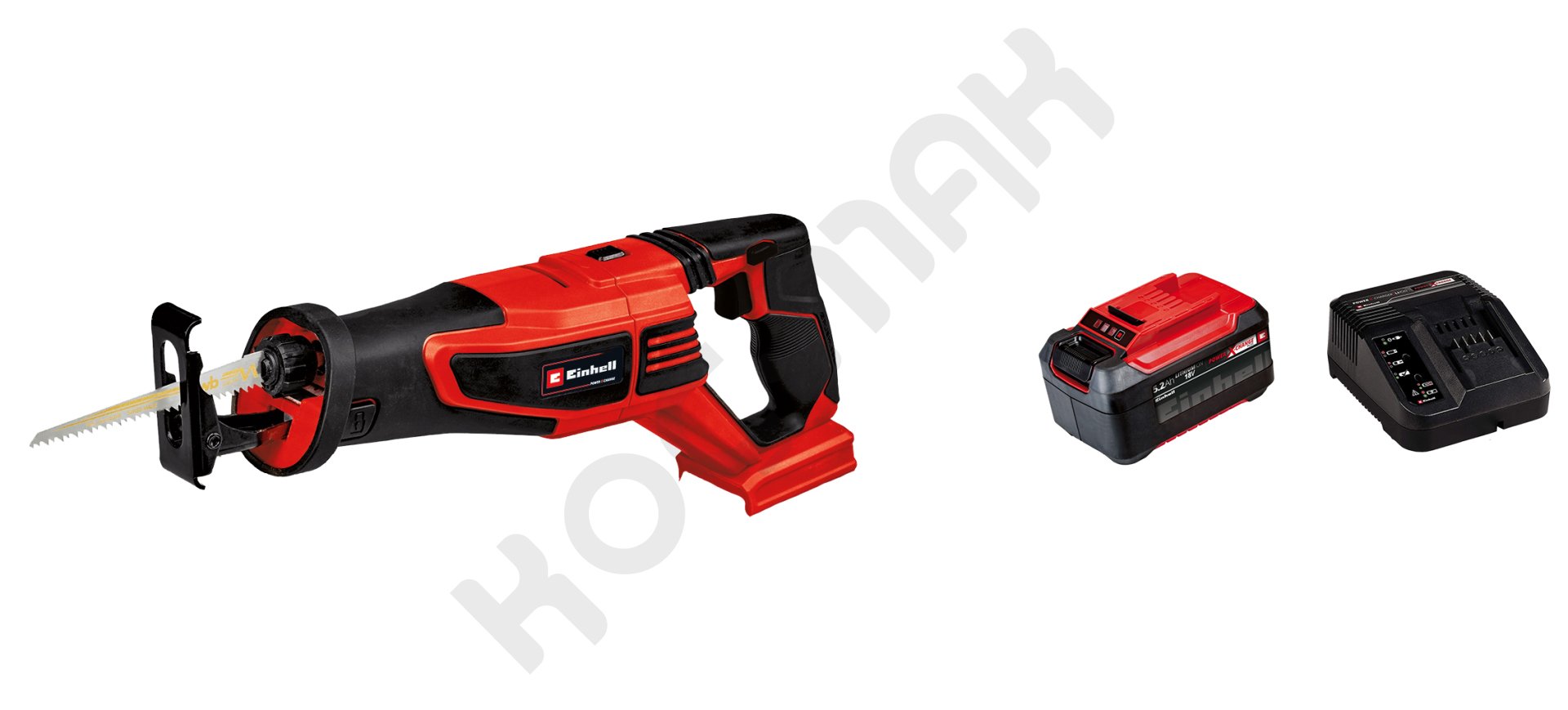 EINHELL TE-AP 18/28 Lİ BL KÖMÜRSÜZ AKÜLÜ TİLKİ KUYRUĞU TESTERE 18V 5.2 PLUS TEK AKÜLÜ