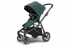 Thule Sleek Bebek Arabası - Black/Mallard Green