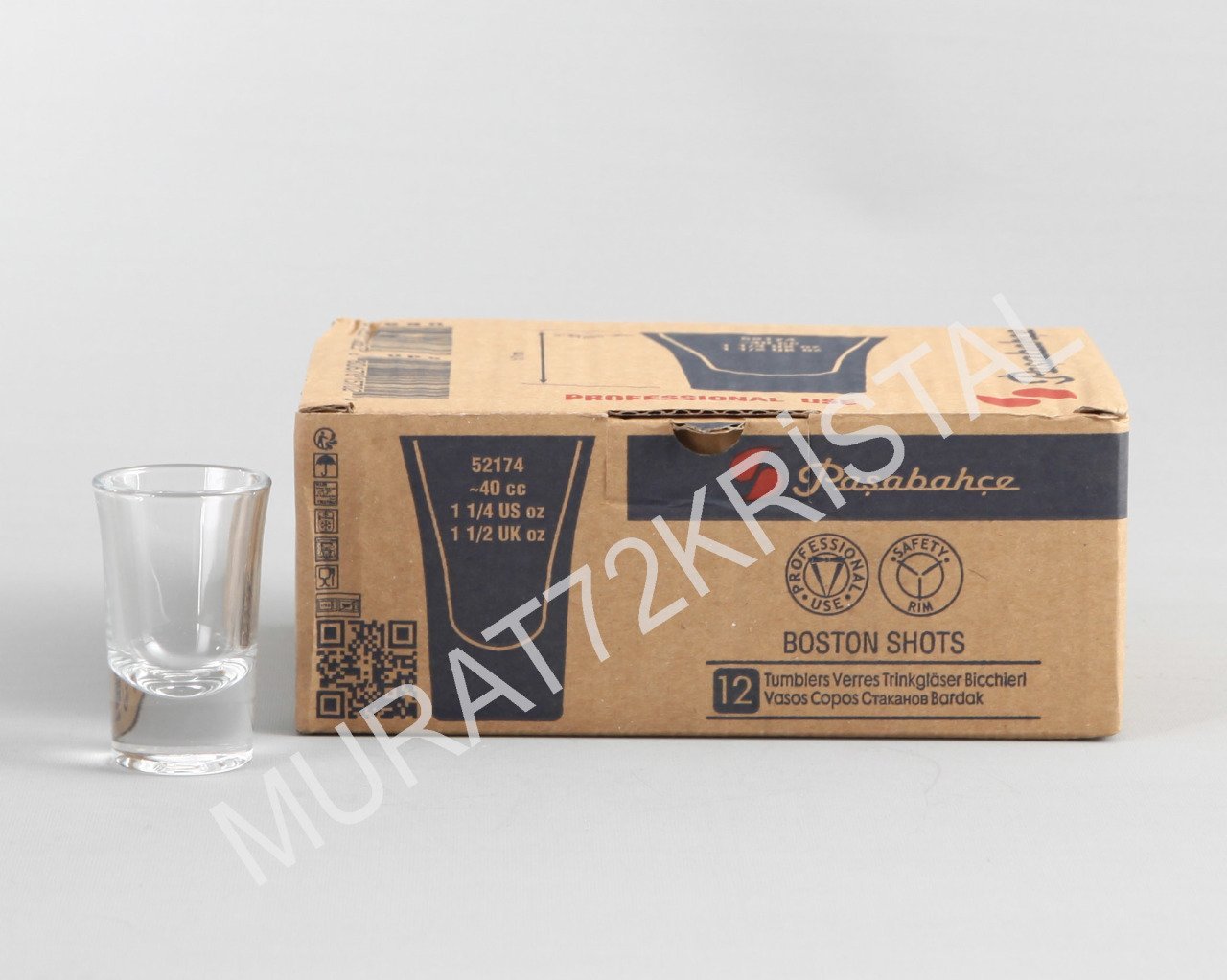 Paşabahçe Shot Bardağı-12 Adet-52174